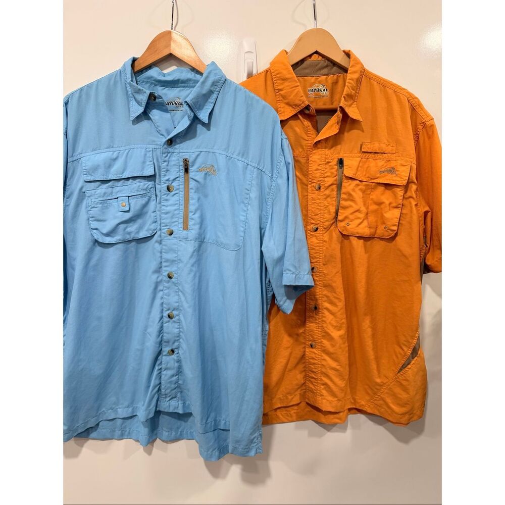Natural Gear Fishing Shirts Bundle Men’s Large